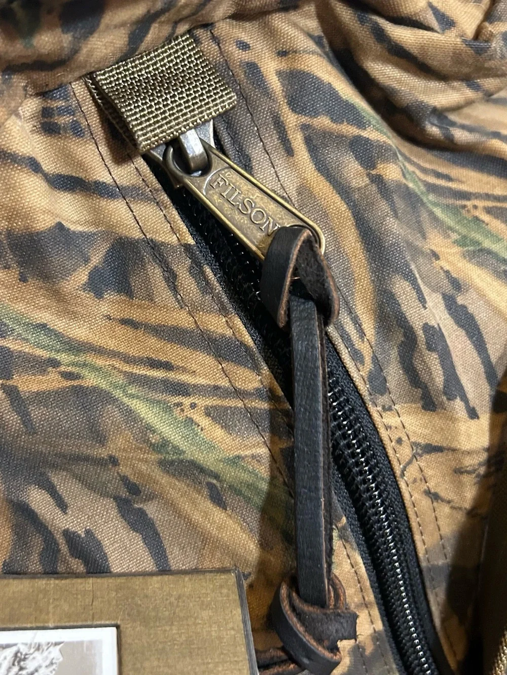 Filson x Ducks Unlimited Tin Cloth Small Duffle